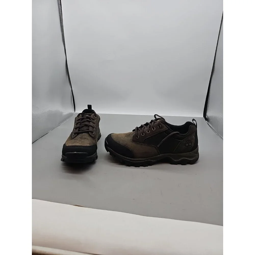 Timberland Keele Ridge Hiking Boots‎ Mens Brown Leather Lace-Up Waterproof - 9.5